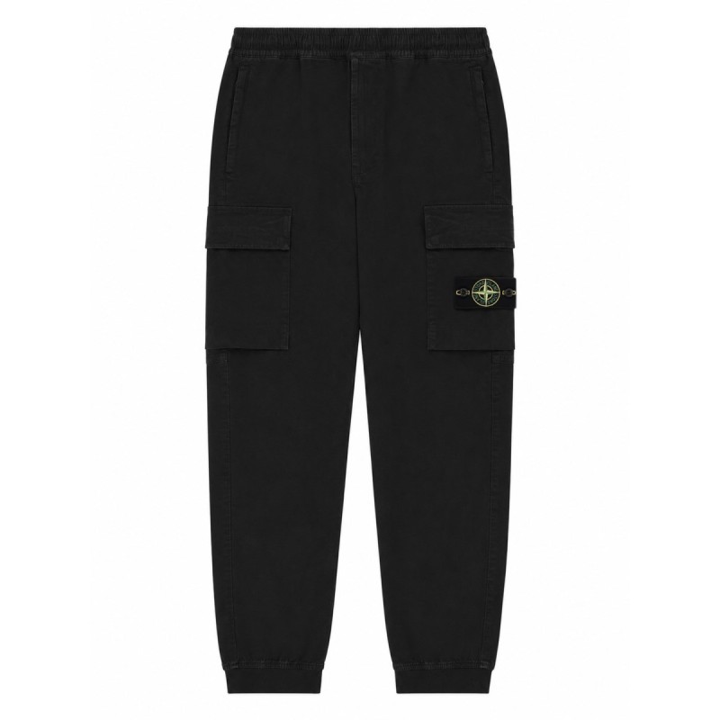 PANTALONE CARGO CON PATCH LOGO
