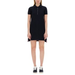COTTON PIQUE POLO SHIRT DRESS