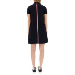 COTTON PIQUE POLO SHIRT DRESS