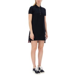 COTTON PIQUE POLO SHIRT DRESS