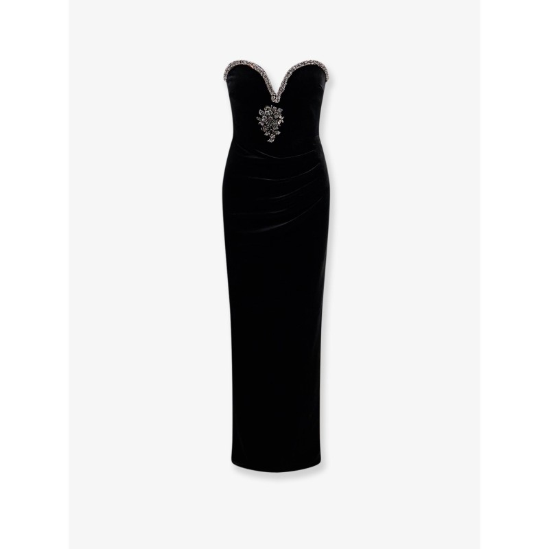 Velvet long dress