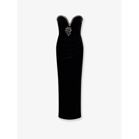 Velvet long dress
