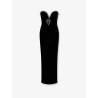 Velvet long dress