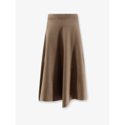 Knitted long skirt