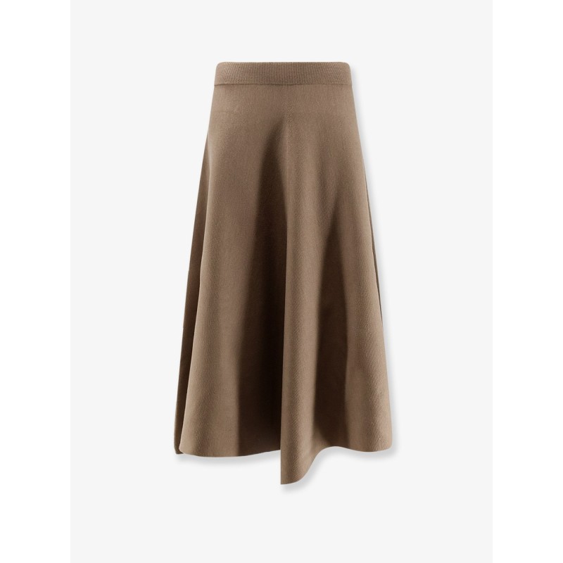 Knitted long skirt