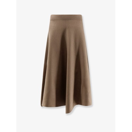 Knitted long skirt