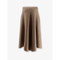 Knitted long skirt
