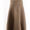 Knitted long skirt