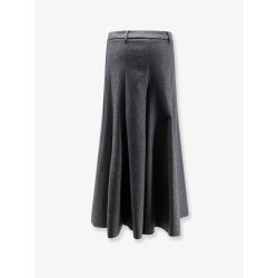 Wool blend pantskirt