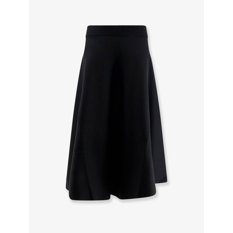 Knitted long skirt