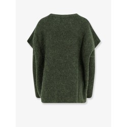 Sweater with detachable sleeves