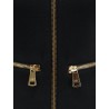 Knitted blazer with zip
