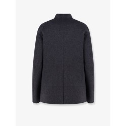 Unlined wool jacket