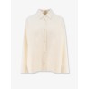 Wool jacket with buttons