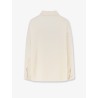 Wool jacket with buttons