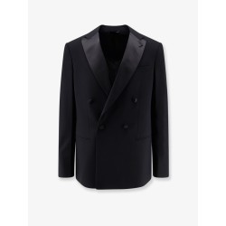 Soho virgin wool tuxedo blazer