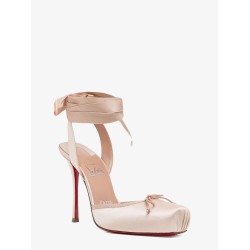 Cassia Lace Up 100 Satin Pumps