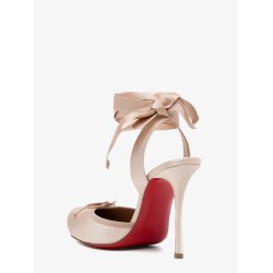 Cassia Lace Up 100 Satin Pumps