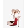Cassia Lace Up 100 Satin Pumps