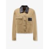 Workwear Cropped Canvas Jacket