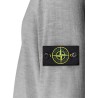 Wool sweater with side logo patch