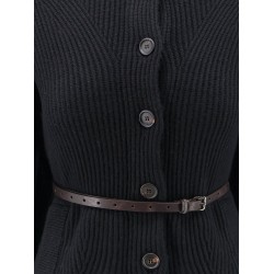 Wool, cashmere and silk blend cardigan