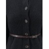 Wool, cashmere and silk blend cardigan