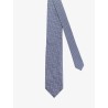 Silk tie with geometric pattern