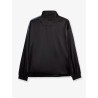 Technical fabric sweatshirt with iconic side stripes