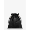 Crystal leather crossbody bag