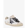Super-Star leather sneakers with iconic glitter logo on the side