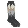 Diamond-shaped socks