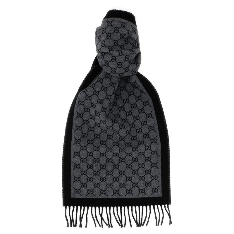 GG jacquard scarf