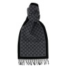 GG jacquard scarf