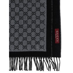 GG jacquard scarf