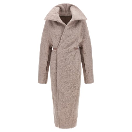 'Dracucollar Belted' coat
