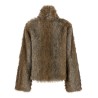 'Brigitte First' eco-fur coat