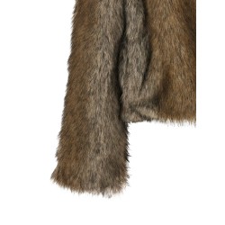 'Brigitte First' eco-fur coat