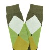 Diamond-shaped socks