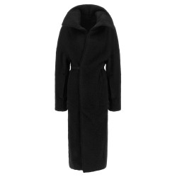 'Dracucollar Belted' coat