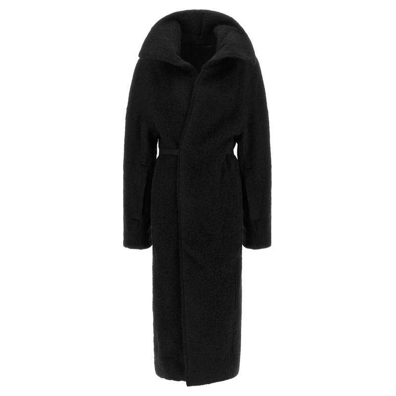 'Dracucollar Belted' coat