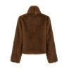 'Farrah First' eco-fur coat