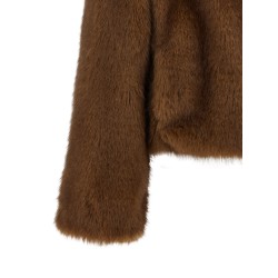 'Farrah First' eco-fur coat