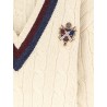 Valiant Cable Knit Wool Sweater