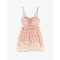 Valiant Lace Trim Mini Dress