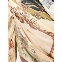 Valiant Draped Scarf Top