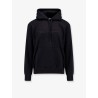 Hooded cotton blend sweatshirt