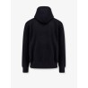Hooded cotton blend sweatshirt
