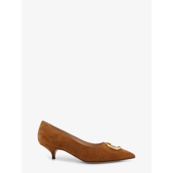 Dior Initials suede pumps with metal CD initials