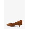 Dior Initials suede pumps with metal CD initials